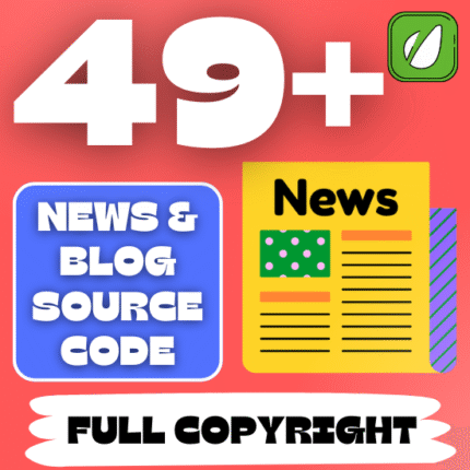 49+ News & Blog Source Code Scripts Bundle For Sale