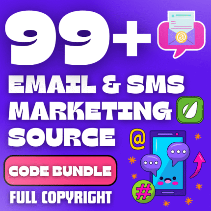 99+ All Type Email & SMS Marketing Source Code