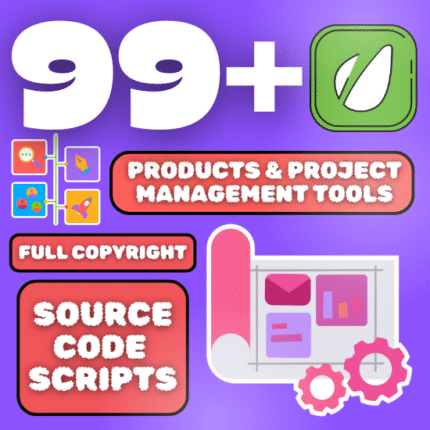 99+ Products & Project Management Tools Source Code Scripts With Full CopyRights License & Demo