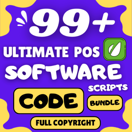 99+ Ultimate Pos Software Source Code Scripts Bundle