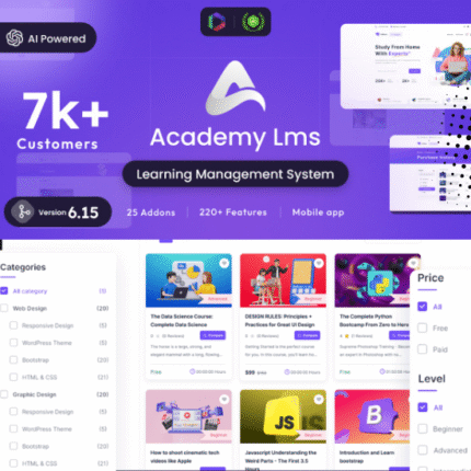Academy LMS - Learning Management System - Codecanyon Code Script bundlefav.com
