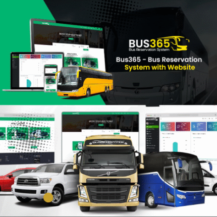 Bus365 - Bus Reservation System with Website - Codecanyon Code Script bundlefav.com