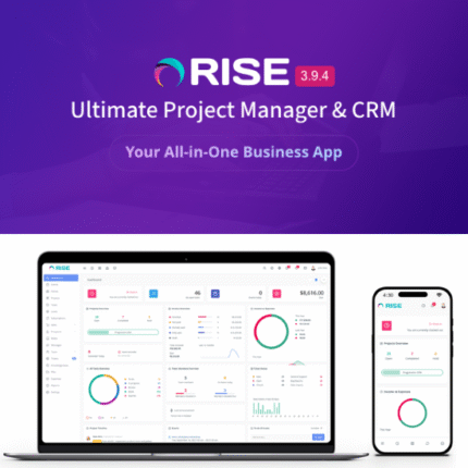 RISE - Ultimate Project Manager & CRM - Codecanyon Code Script bundlefav.com