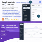SaaS module for Concord - Transform your CRM into a Powerful Multi-Tenancy Solution - Codecanyon Addons module bundlefav.com